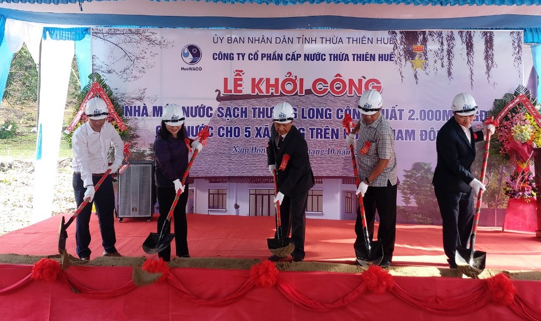 Nhà máy nước sạch Thượng Long dự kiến hoàn thành vào mùa hè năm 2021