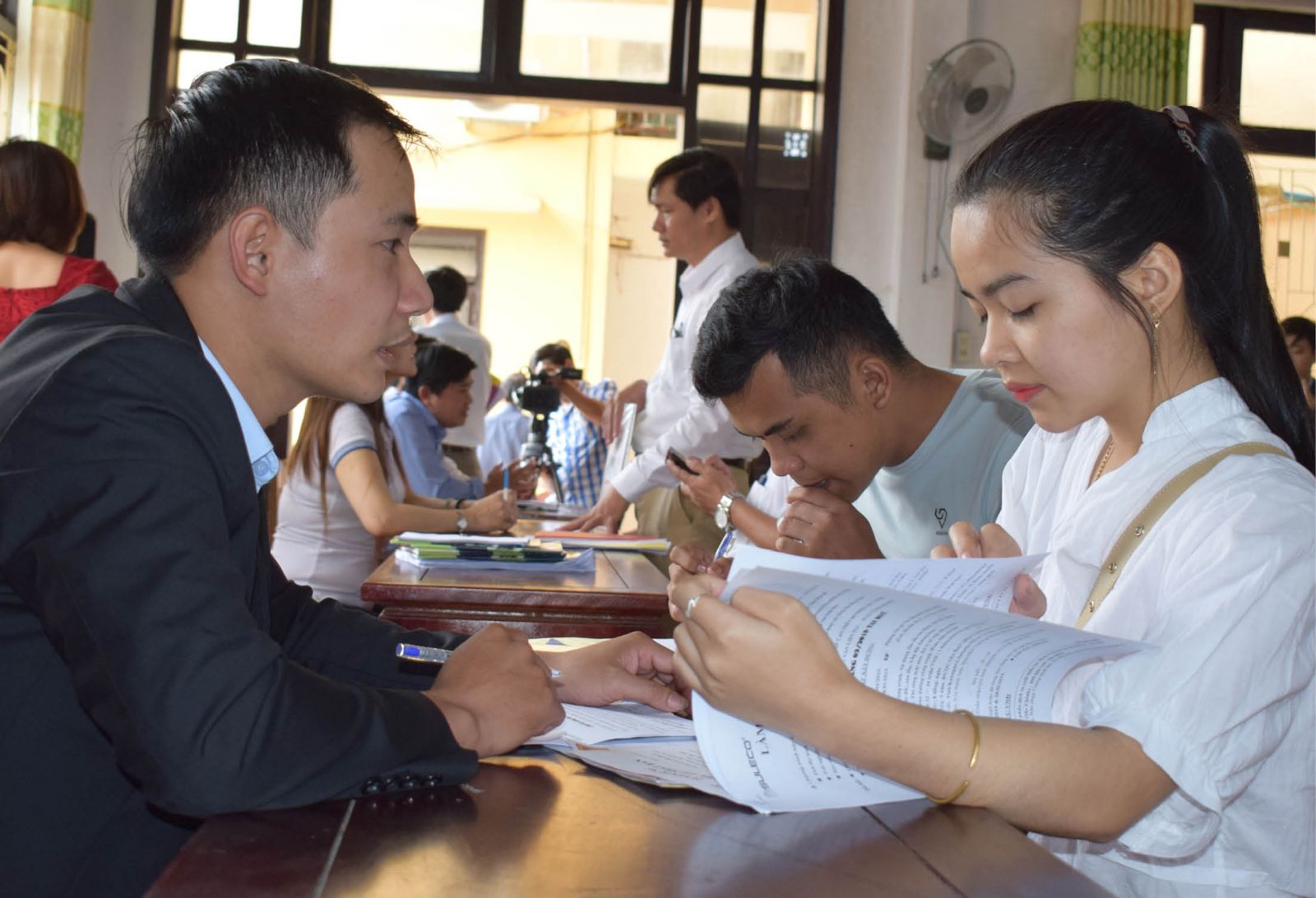 Opportunities to improve income, to improve life