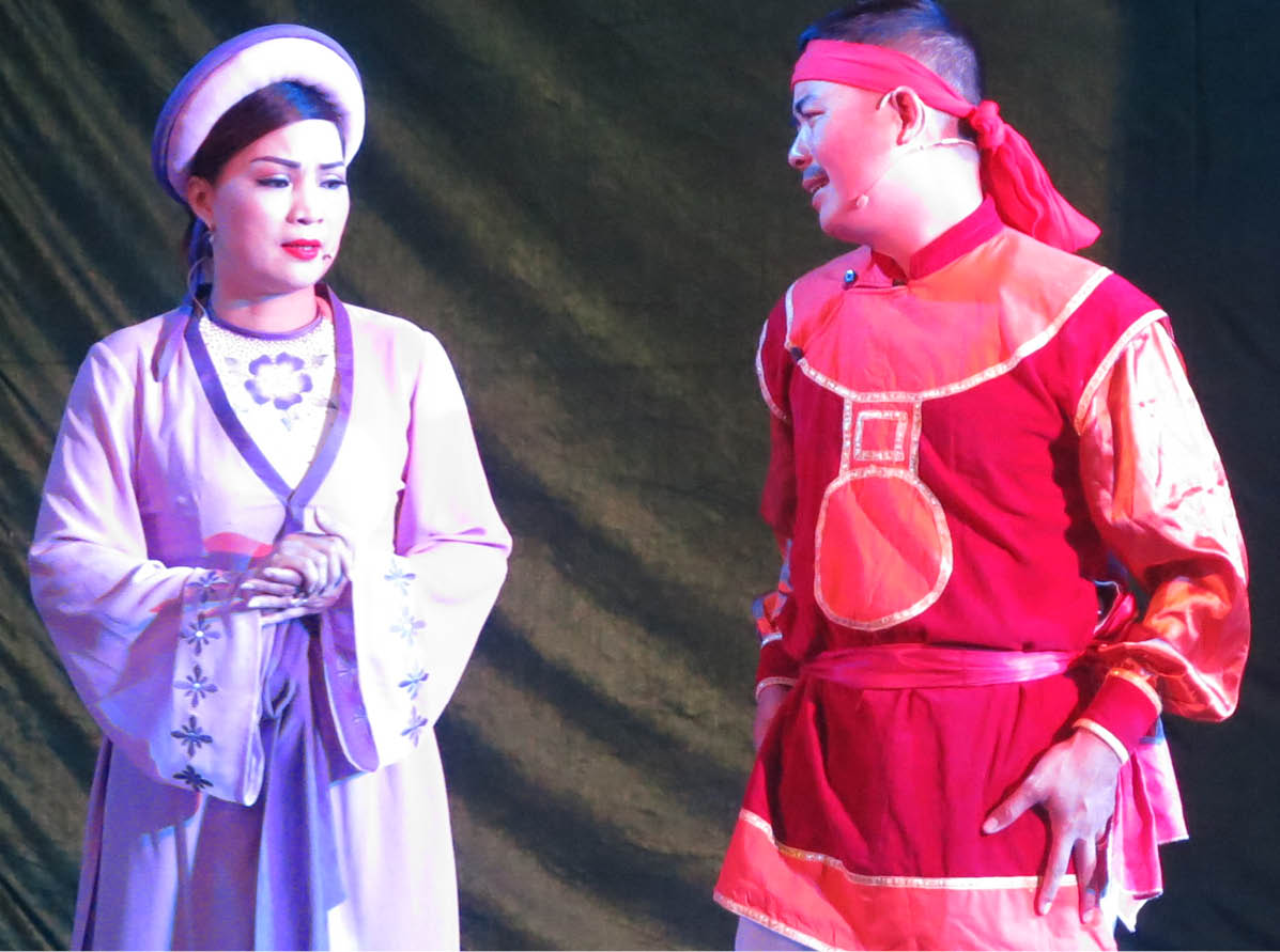 Predestined to be an actress of traditional theatre