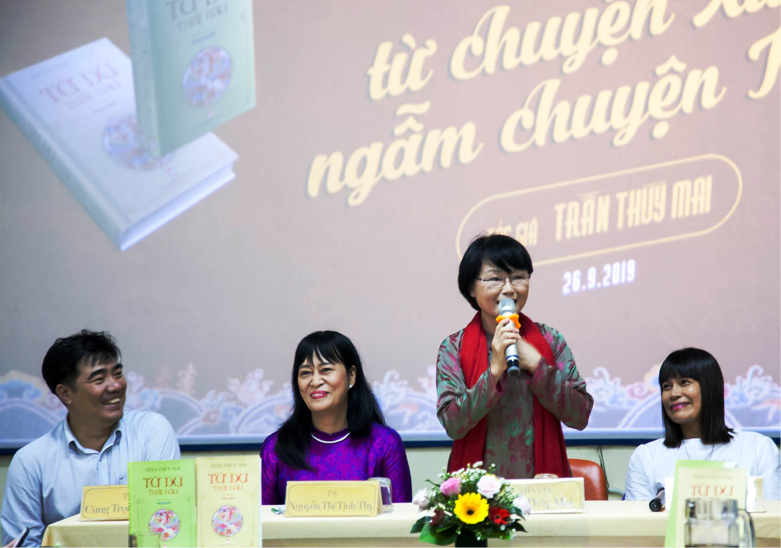 Tran Thuy Mai “One will meet the reader if one reaches the end of his passion ”