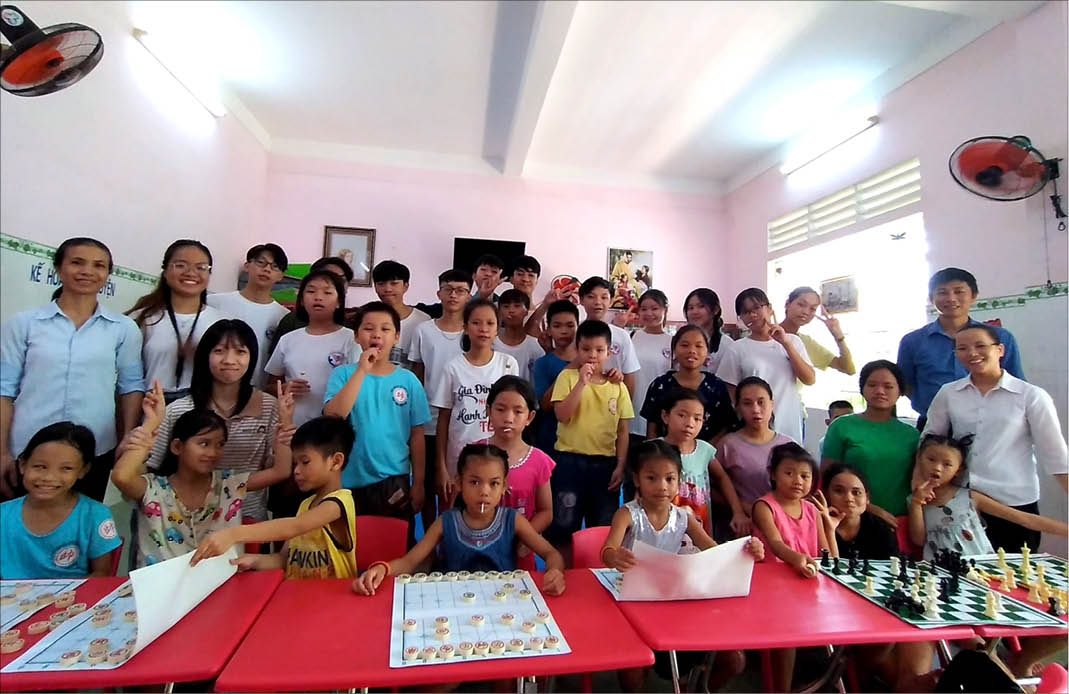 Lớp cờ tướng mang tên “hy vọng”