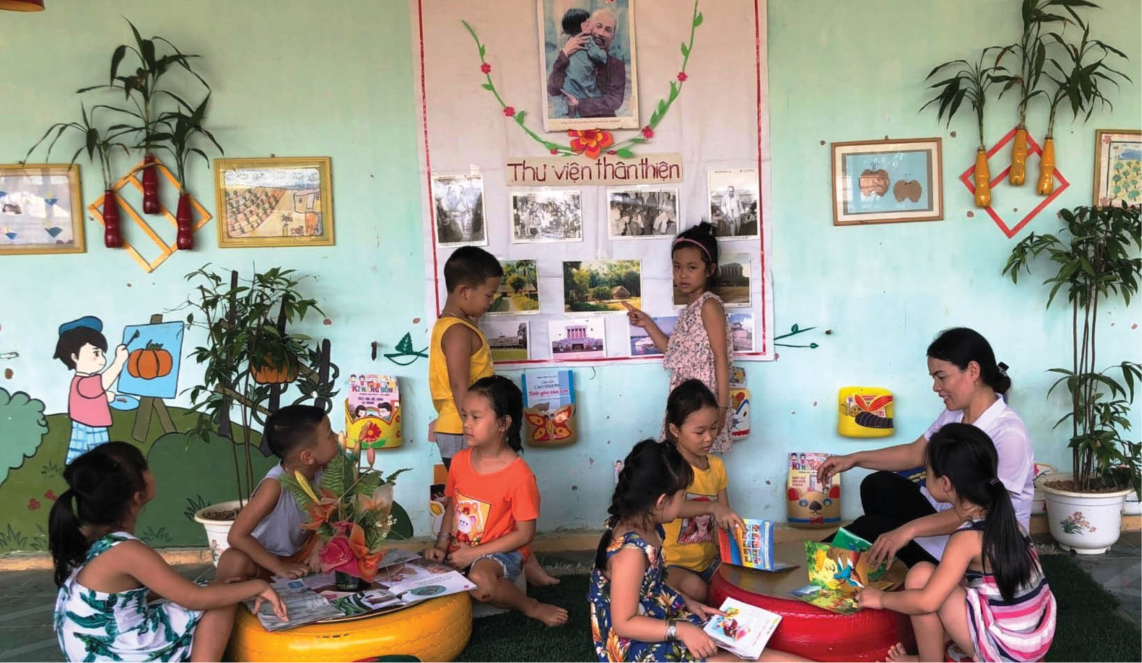 “Chơi mà học” cùng cô giáo Yến