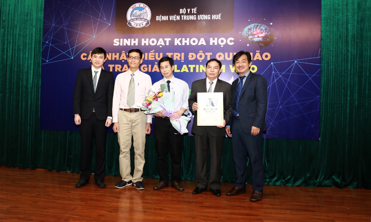 Phấn đấu đạt Giải thưởng Diamond của Hội Đột quỵ thế giới
