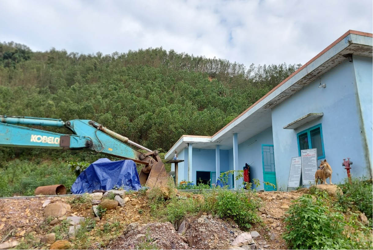 Nguy cơ sạt lở tại thủy điện Thượng Nhật