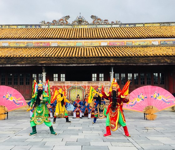 Trình diễn Nhã nhạc và múa cung đình trong Ngày Di sản Văn hóa Việt Nam