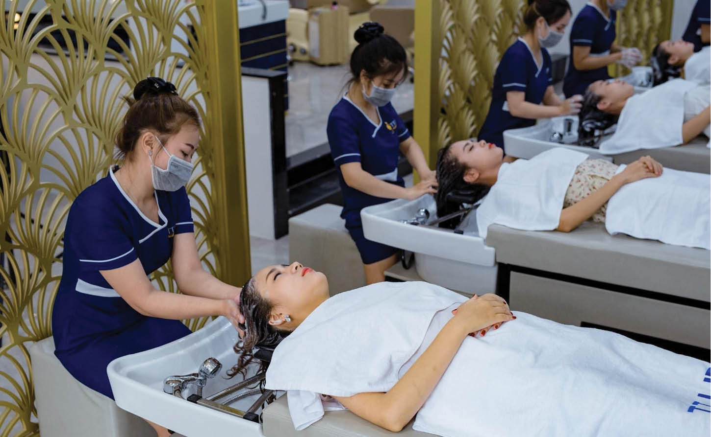 Làm thân với gội đầu dưỡng sinh