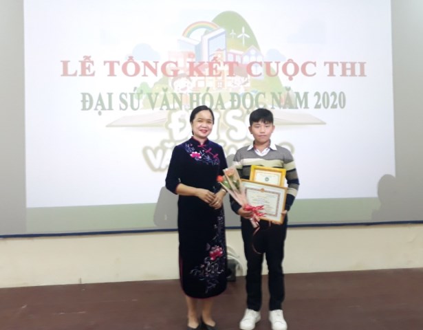 Trao giải cuộc thi “Đại sứ văn hóa đọc”