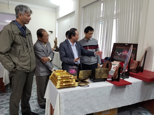 Chấm sản phẩm hội thi thiết kế hàng thủ công mỹ nghệ năm 2020