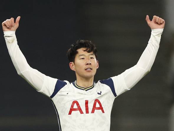 Son Heung-Min và Kane giúp Gà trống hạ đẹp Pháo thủ