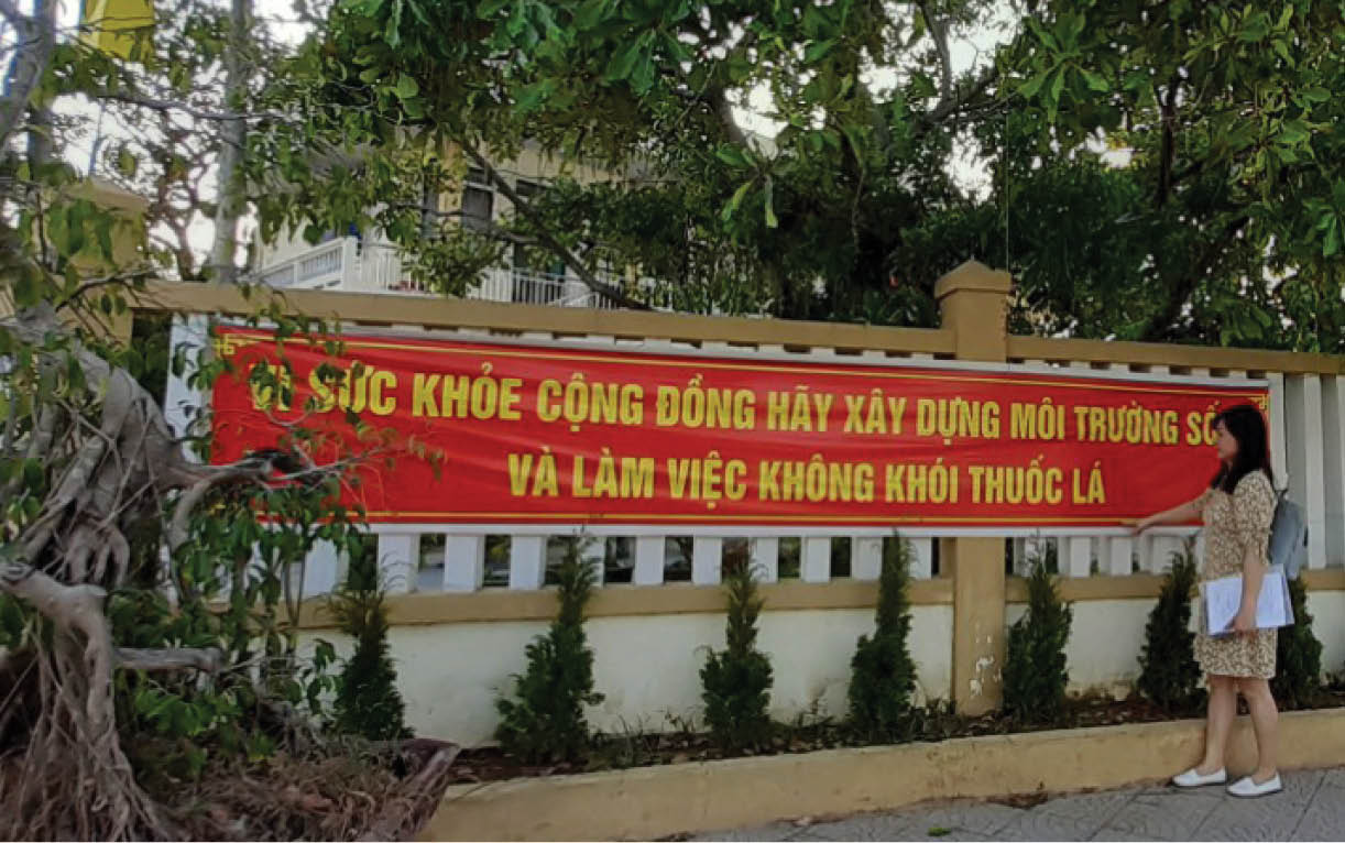 Thủy Thanh điểm sáng trong phòng chống tác hại thuốc lá