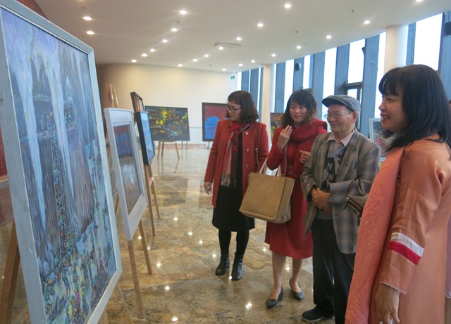 Hội tụ sắc thái đặc trưng của mỹ thuật Huế