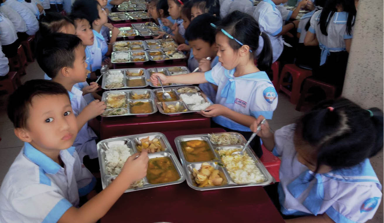 Kiểm soát an toàn thực phẩm trong trường học