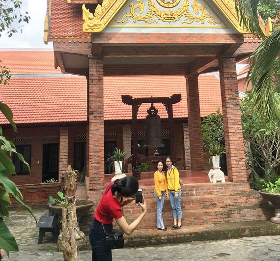 “The Golden Pagoda” in the heart of Hue Ancient Capital