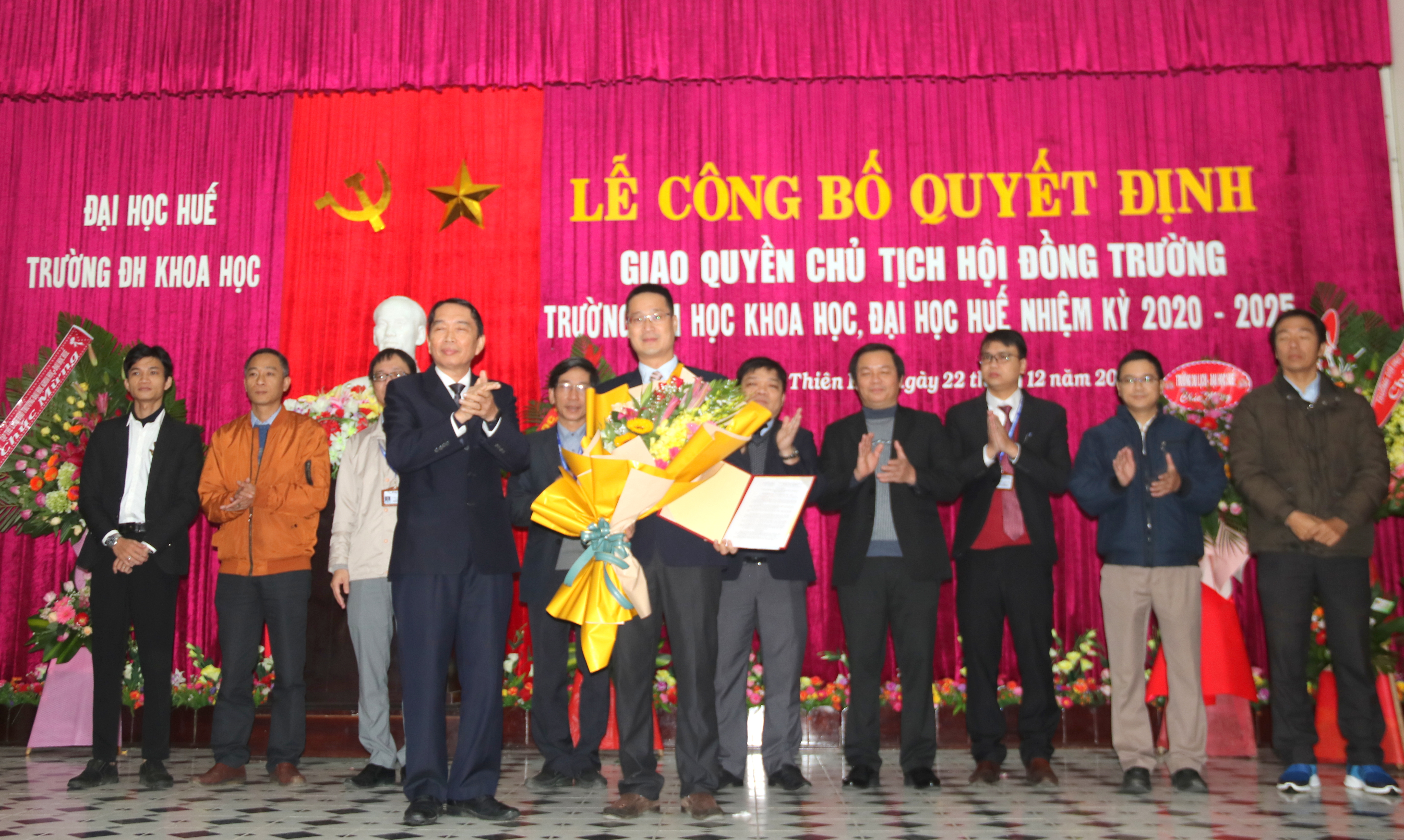 Giao Quyền Chủ tịch Hội đồng trường ở 2 trường của Đại học Huế