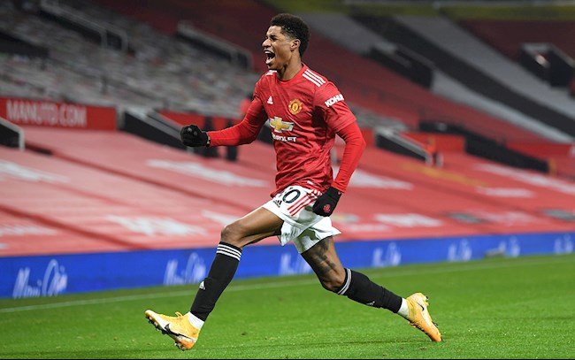 Rashford đem lại cho Quỷ đỏ niềm vui cuối năm