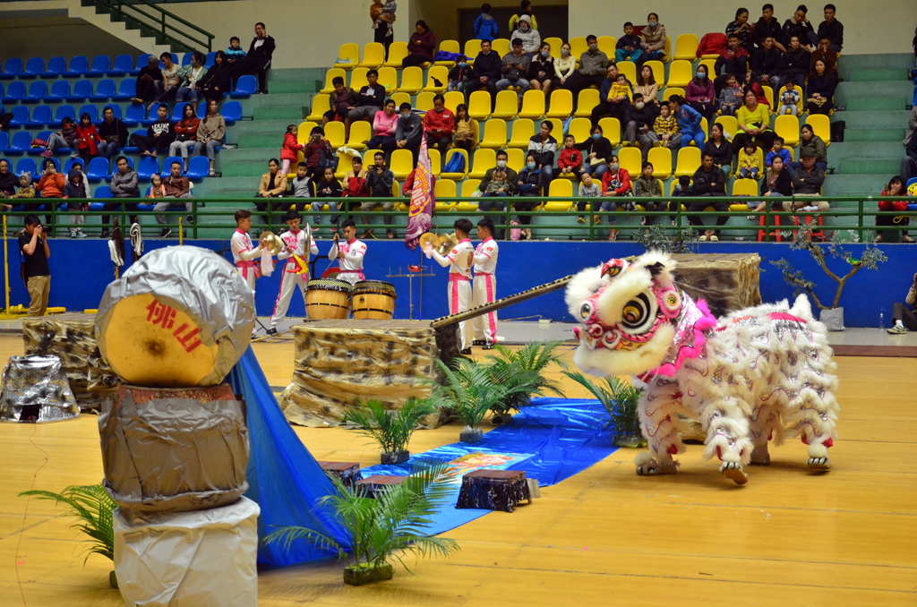 Ngày hội Lân Huế 2020 khép lại với những trận pháp “Nhất Địa Bửu”