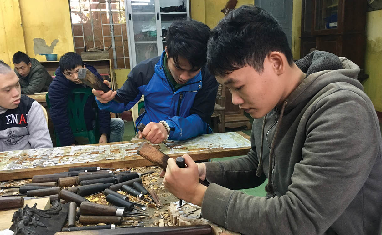 Được khuyến học, dạy nghề, người khuyết tật làm chủ cuộc sống