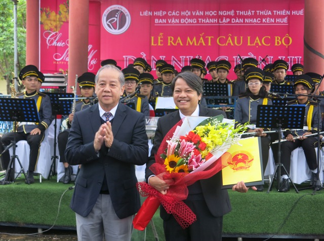 Launching Hue Brass band