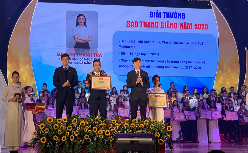 Một sinh viên đạt giải thưởng “Sao tháng Giêng” cấp Trung ương
