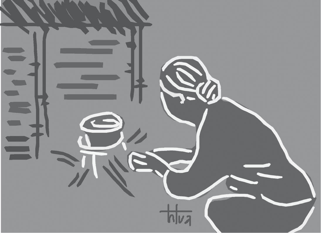 Bếp lửa của mẹ