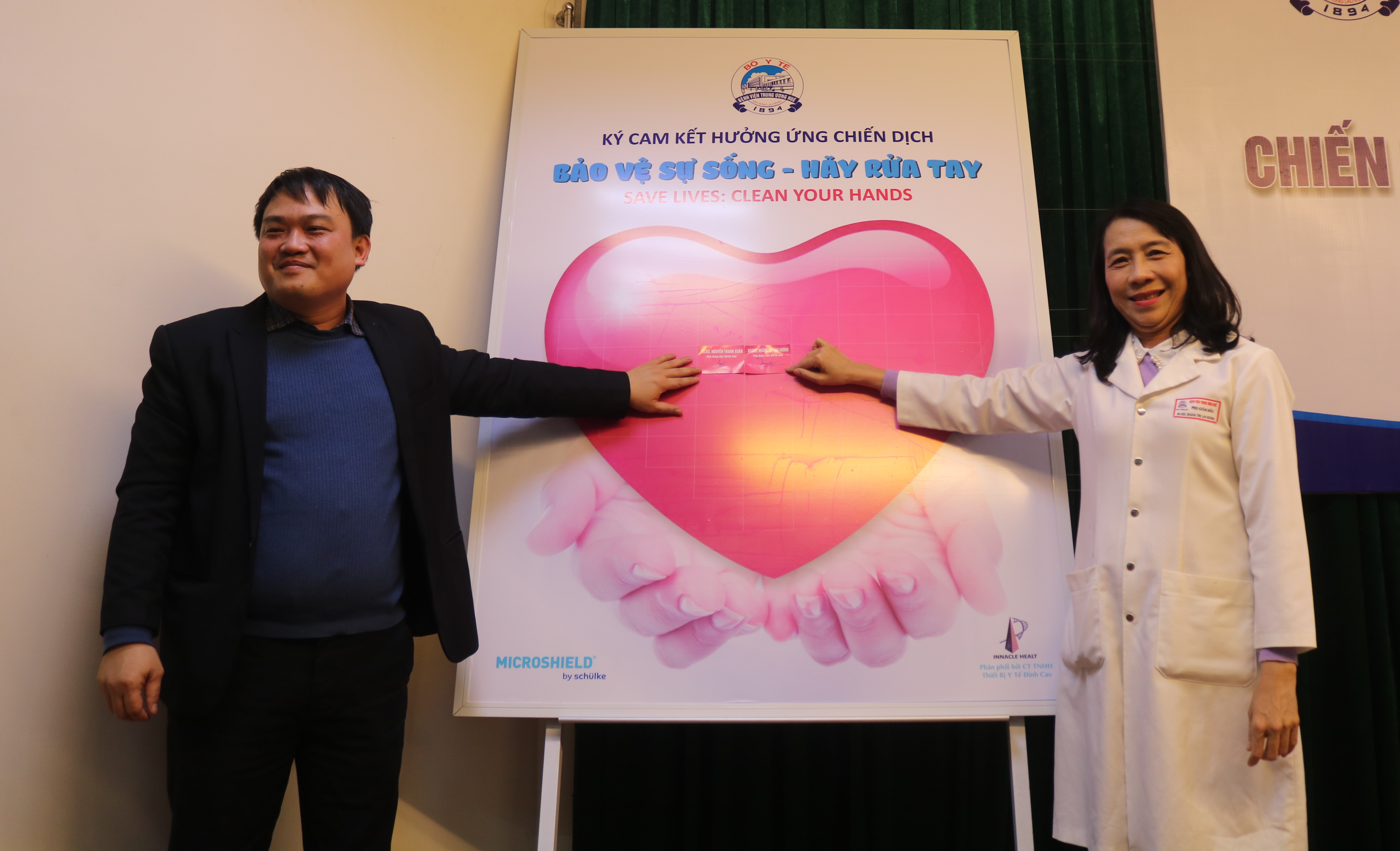 “Bảo vệ sự sống Hãy rửa tay”