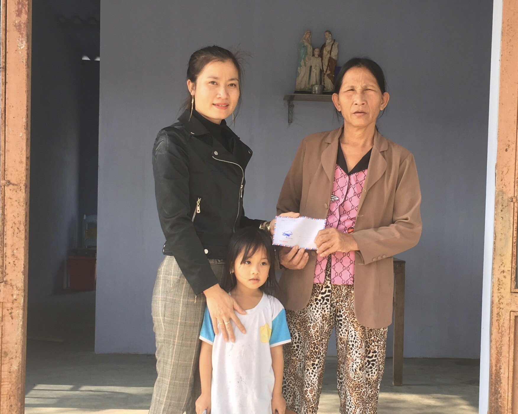 Mẹ con chị Triển đã có nhà ở