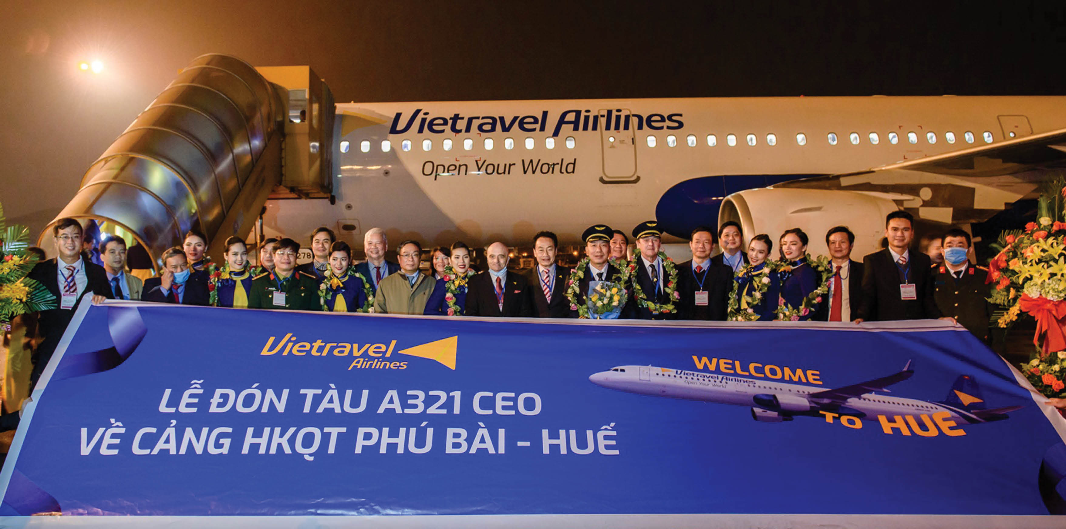 Rộng những cánh bay