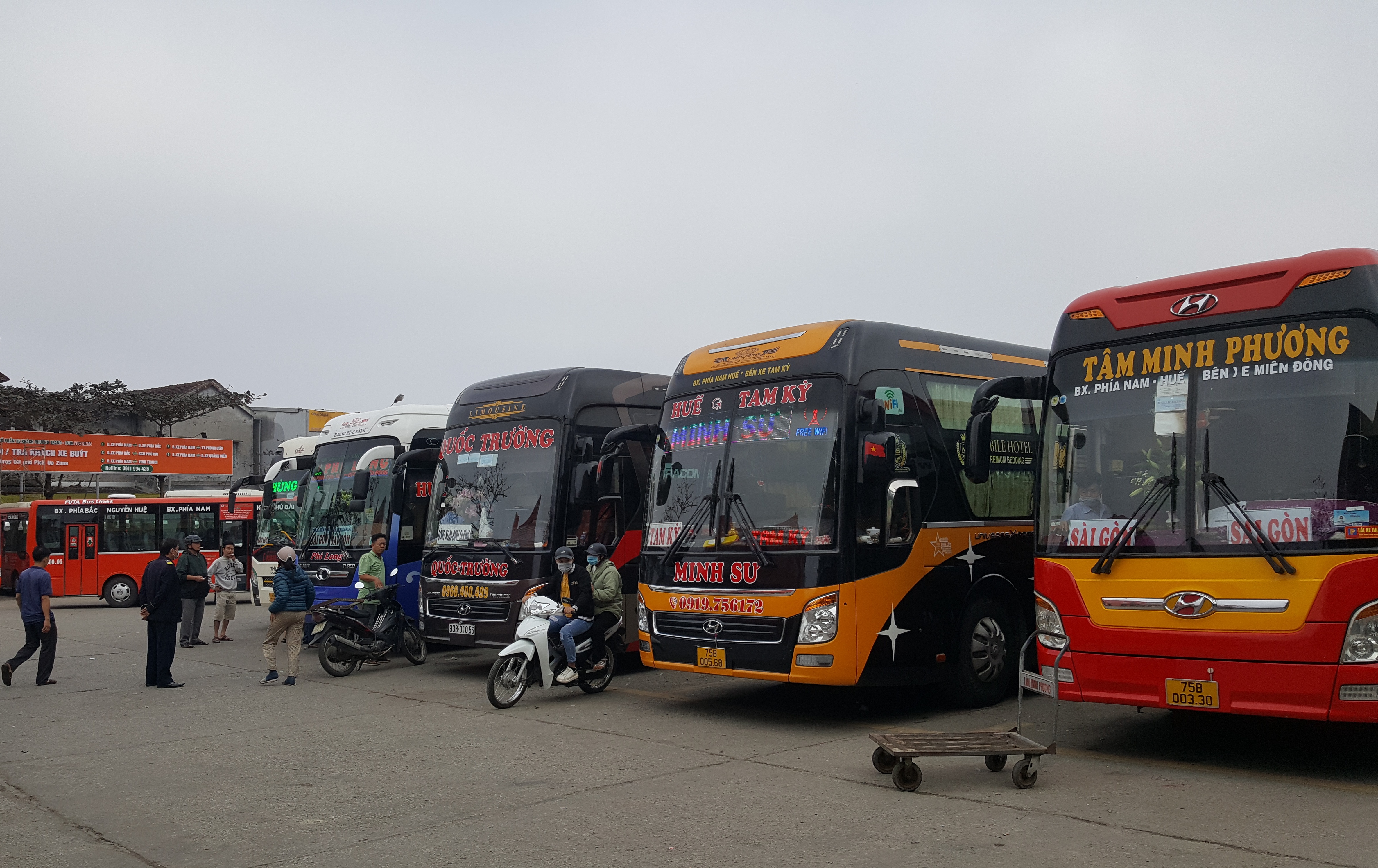 Tạm dừng hoạt động vận tải hành khách đến Hải Dương, Quảng Ninh và ngược lại