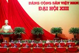 Ngày 30 1 - Ngày thứ 3 liên tiếp Đại hội XIII xem xét về công tác nhân sự