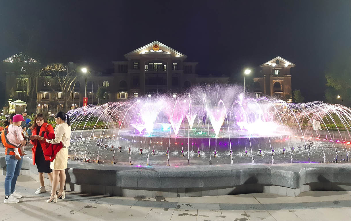 Tiềm năng du lịch từ đài phun nước