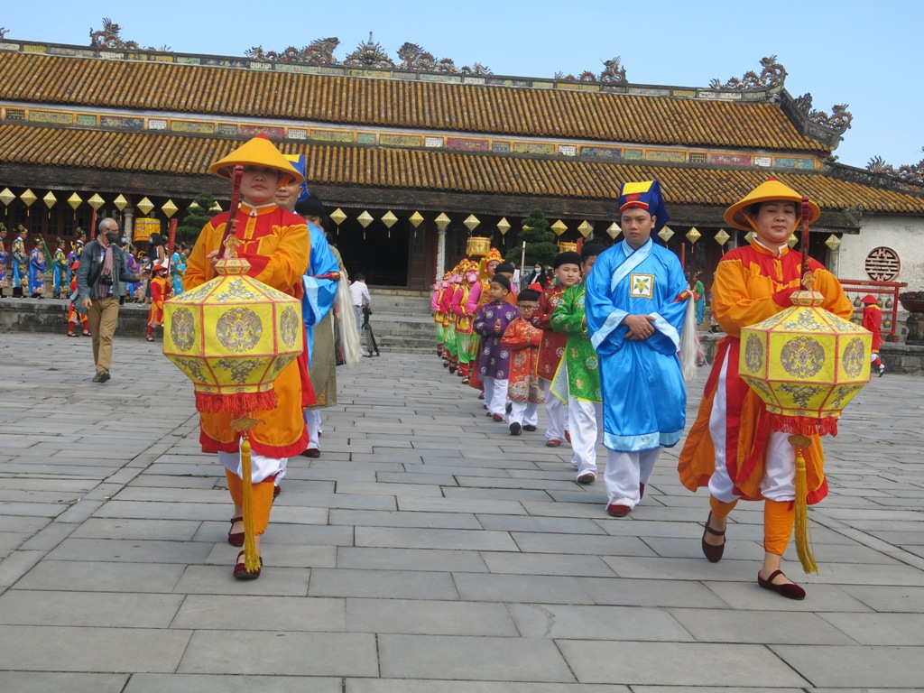 Tái hiện lễ Nguyên đán thời Nguyễn