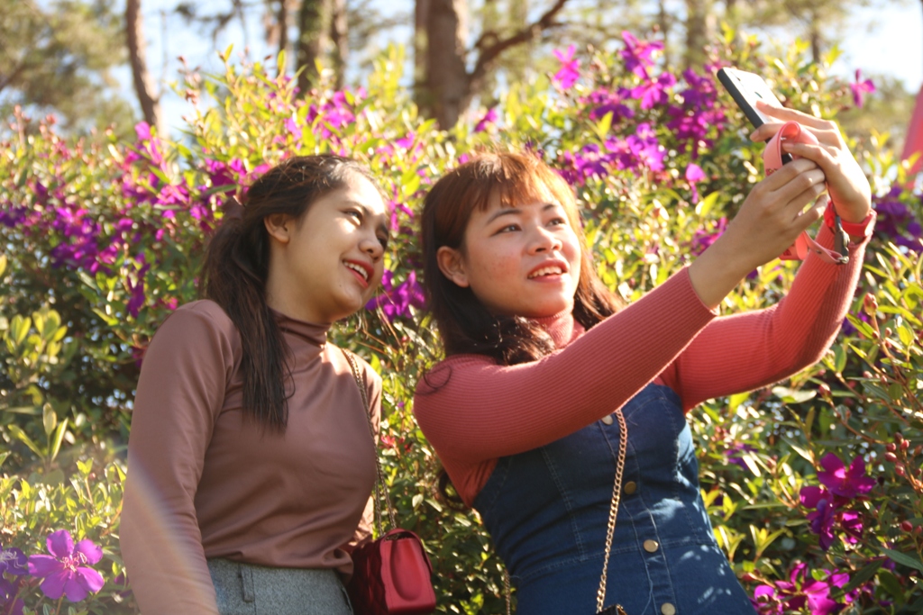 Du xuân, chụp ảnh tết ở vùng cao A Lưới