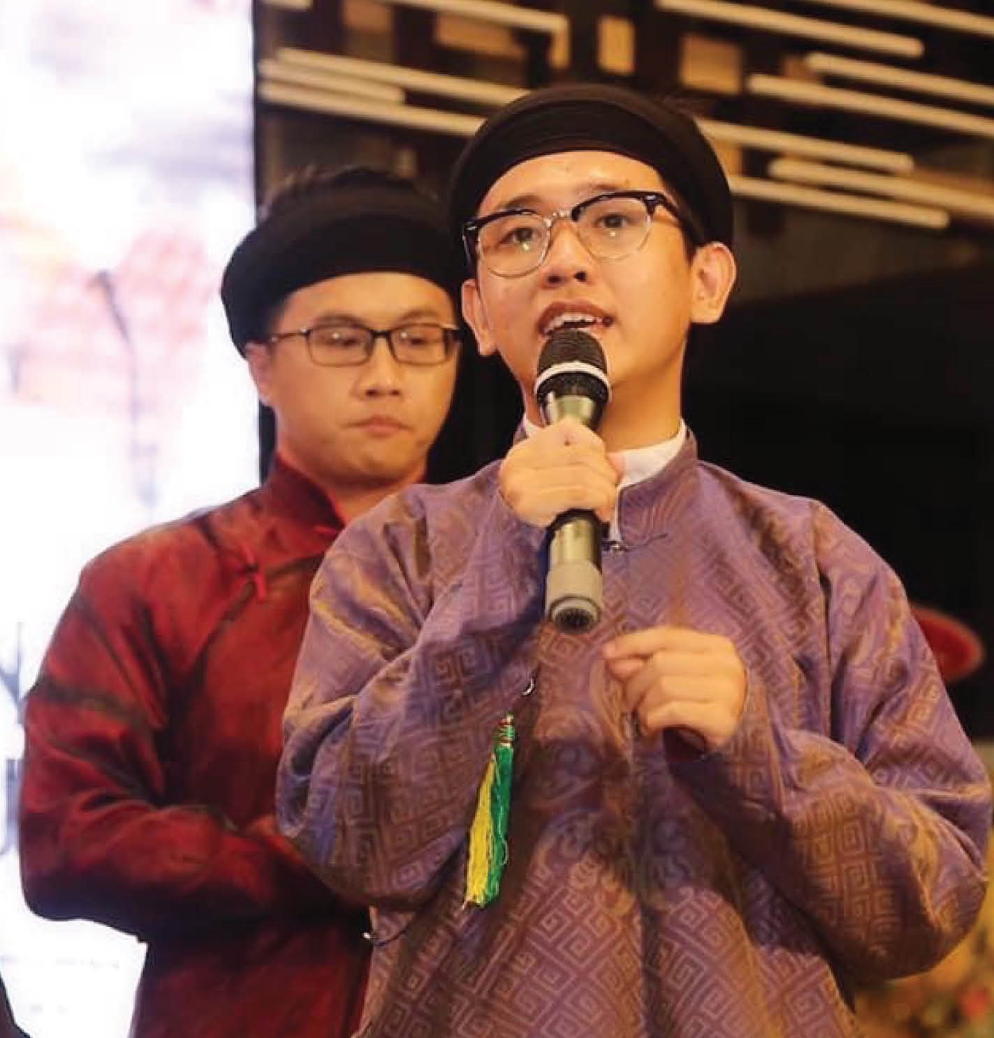 A young man passionate about royal culture