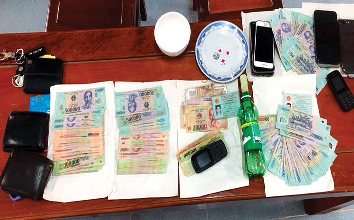 Xử lý nhiều vụ việc liên quan đánh bạc