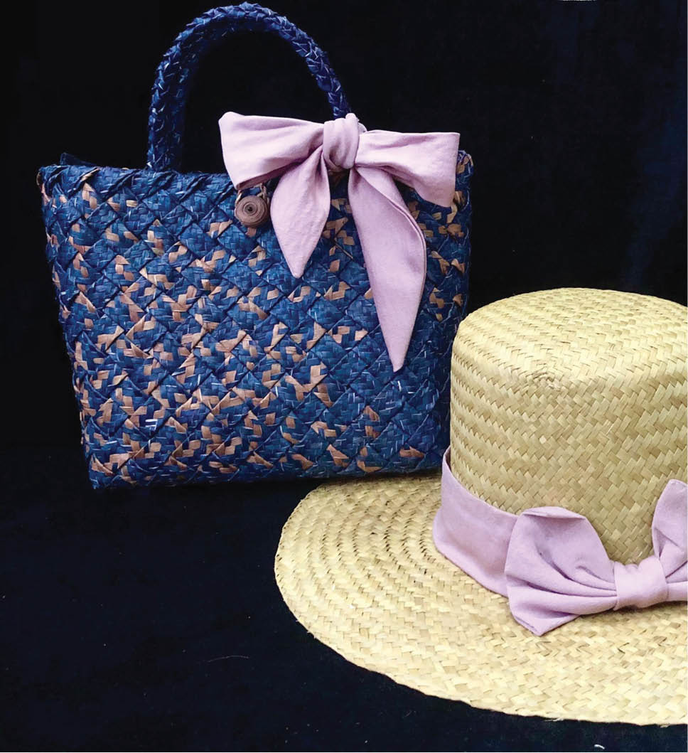 Turning Lepironia into a green fashion product