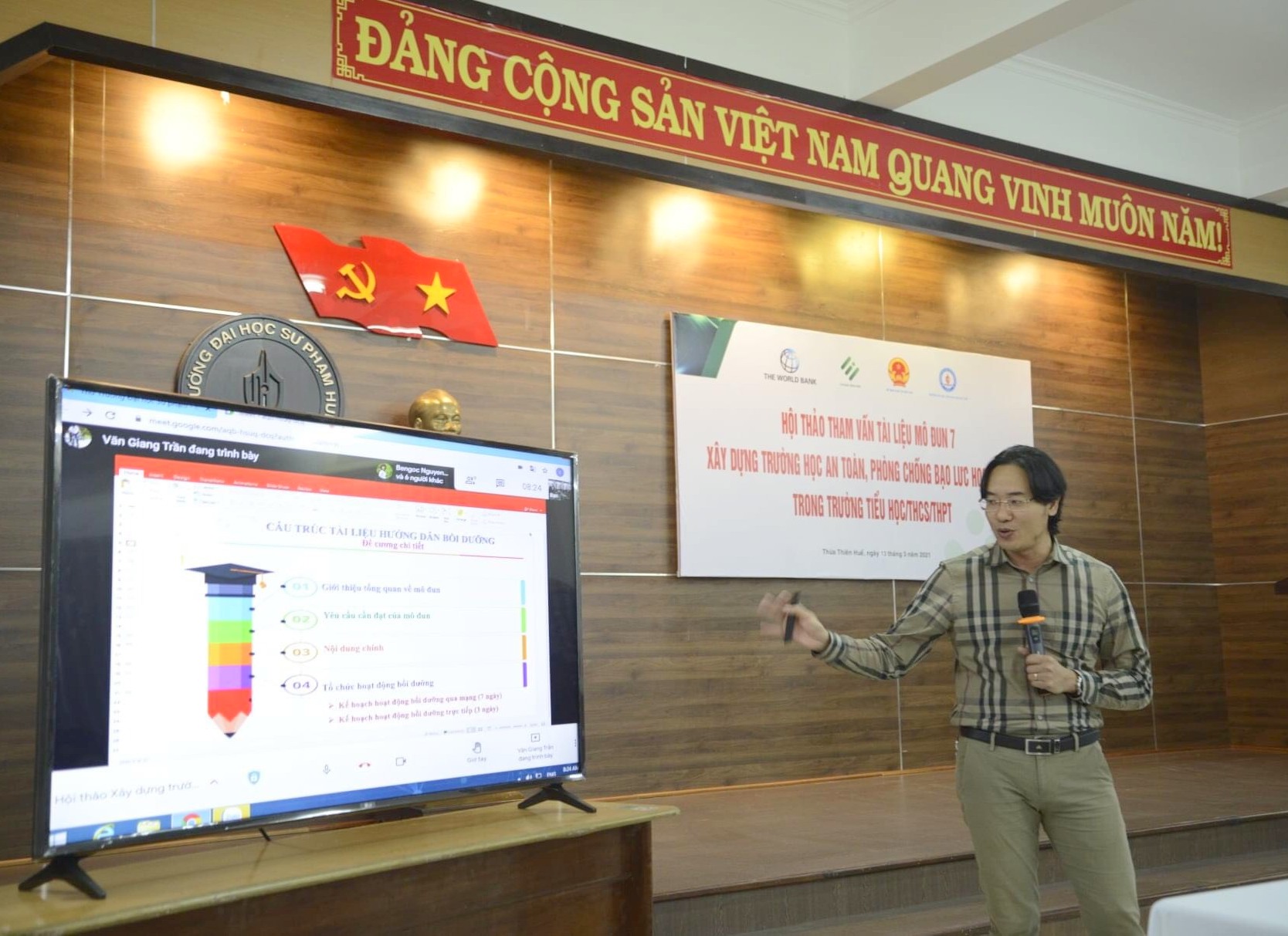 Tham vấn tài liệu liên quan đến xây dựng trường học an toàn