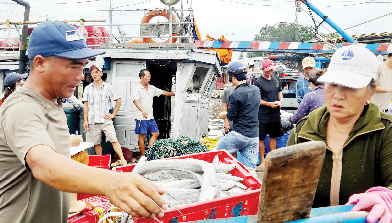 Người lính biên phòng không mặc áo lính