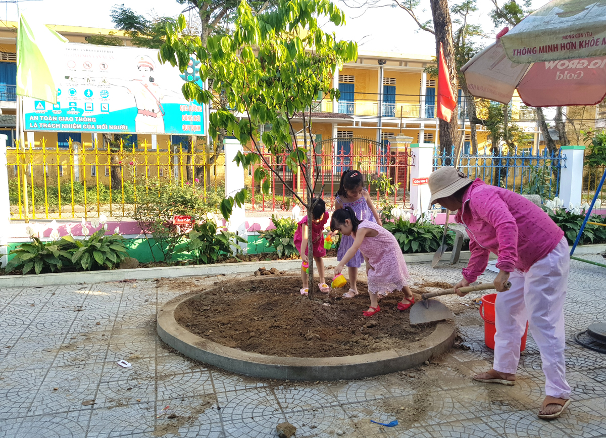 Lan tỏa phong trào trồng mai vàng trước ngõ