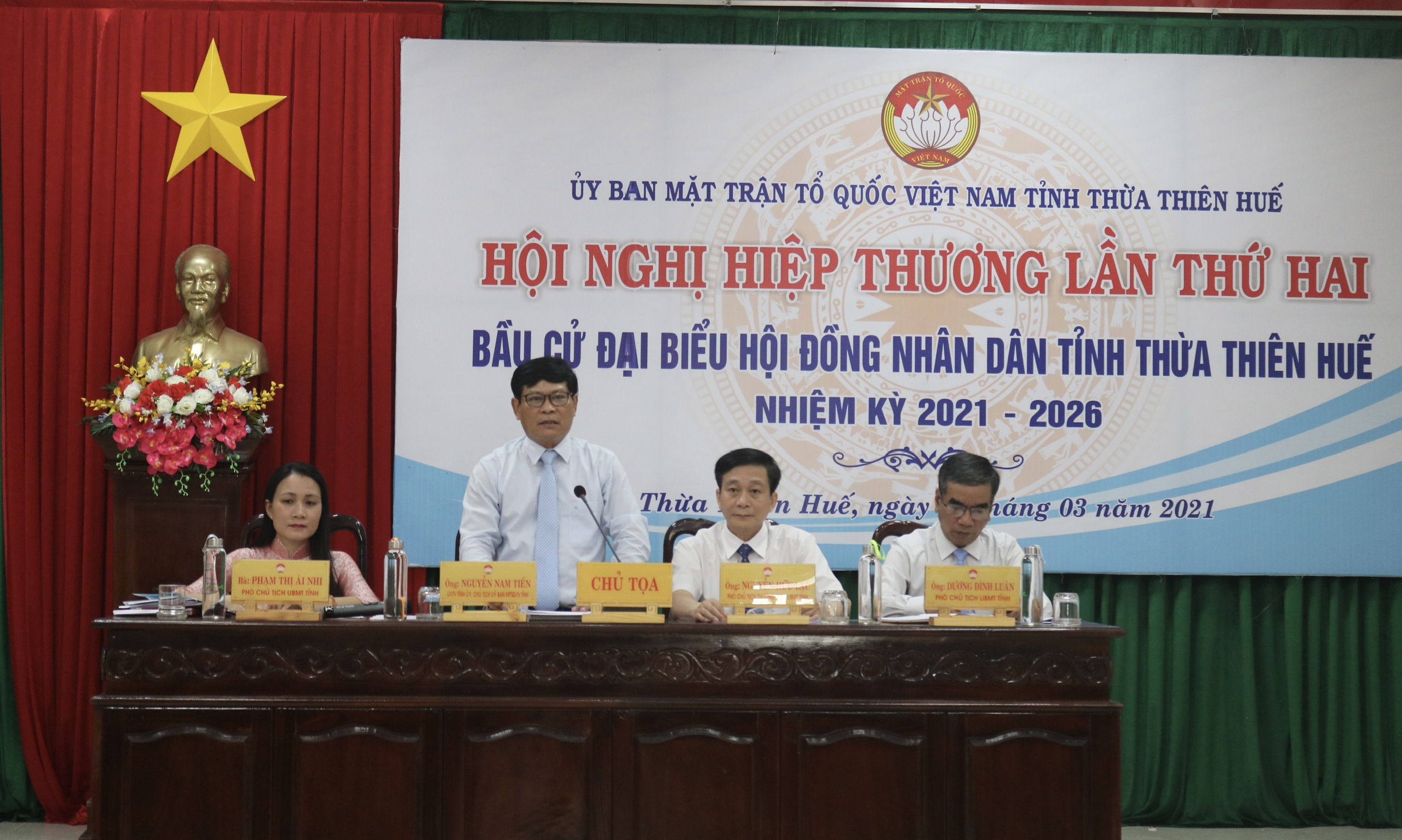 Thông qua danh sách sơ bộ ứng cử viên đại biểu Quốc hội khóa XV và đại biểu HĐND tỉnh nhiệm kỳ 2021 - 2026