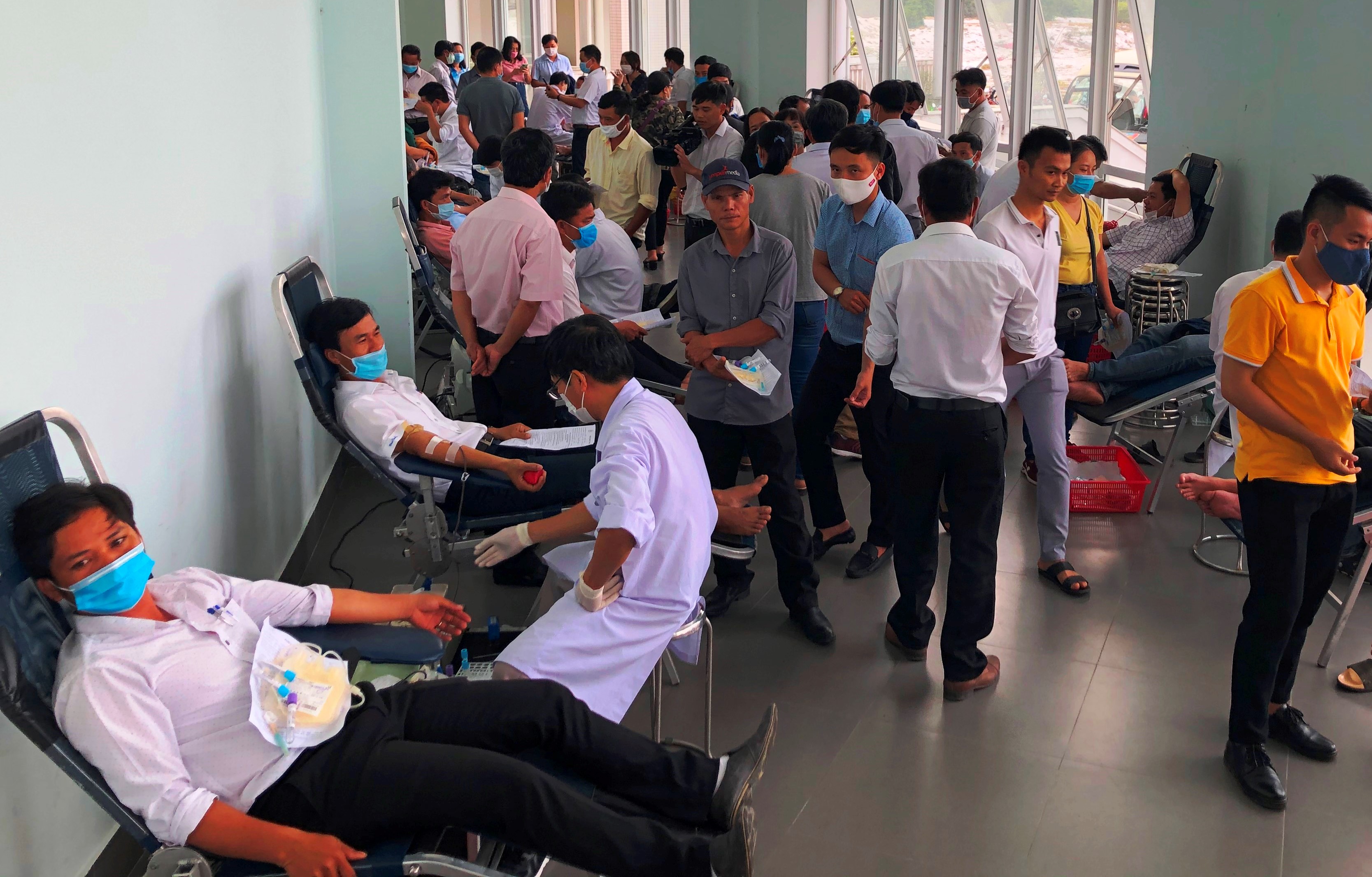 Quảng Điền tiếp nhận hơn 350 đơn vị máu nhân đạo