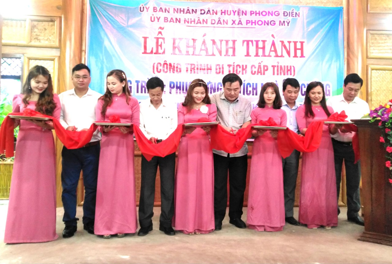 Khánh thành công trình phục dựng di tích Nhà Đại chúng