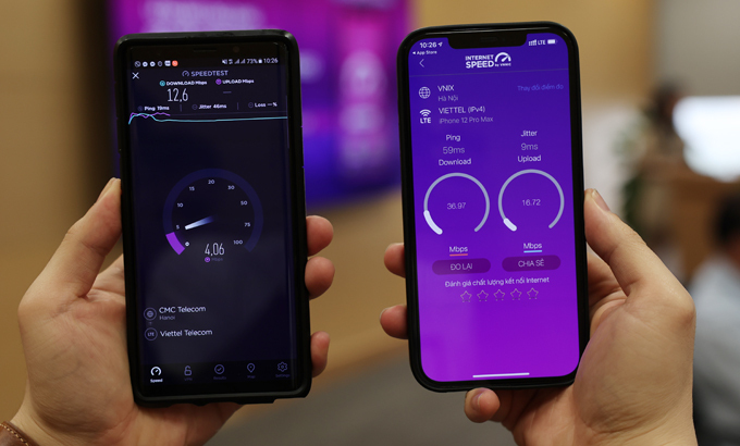 Việt Nam có ứng dụng đo tốc độ Internet riêng