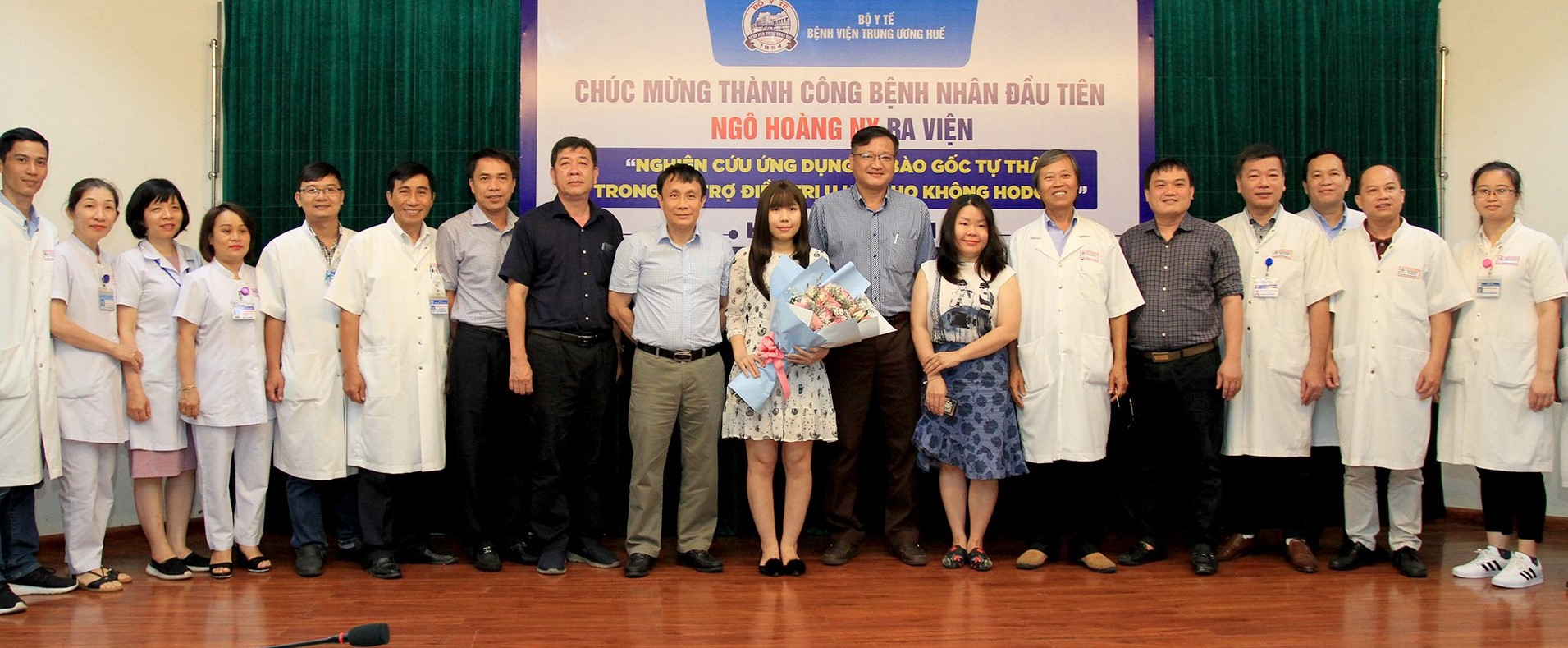 Thực hiện thành công kỹ thuật ghép tế bào gốc tự thân đầu tiên tại miền Trung
