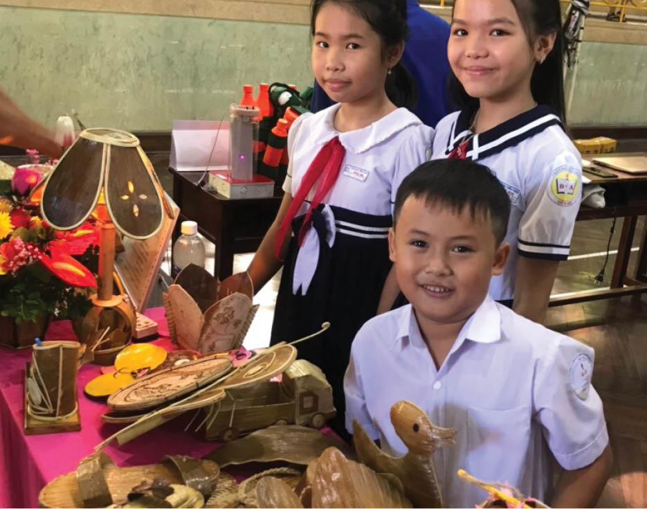 Sản phẩm thân thiện từ mo cau