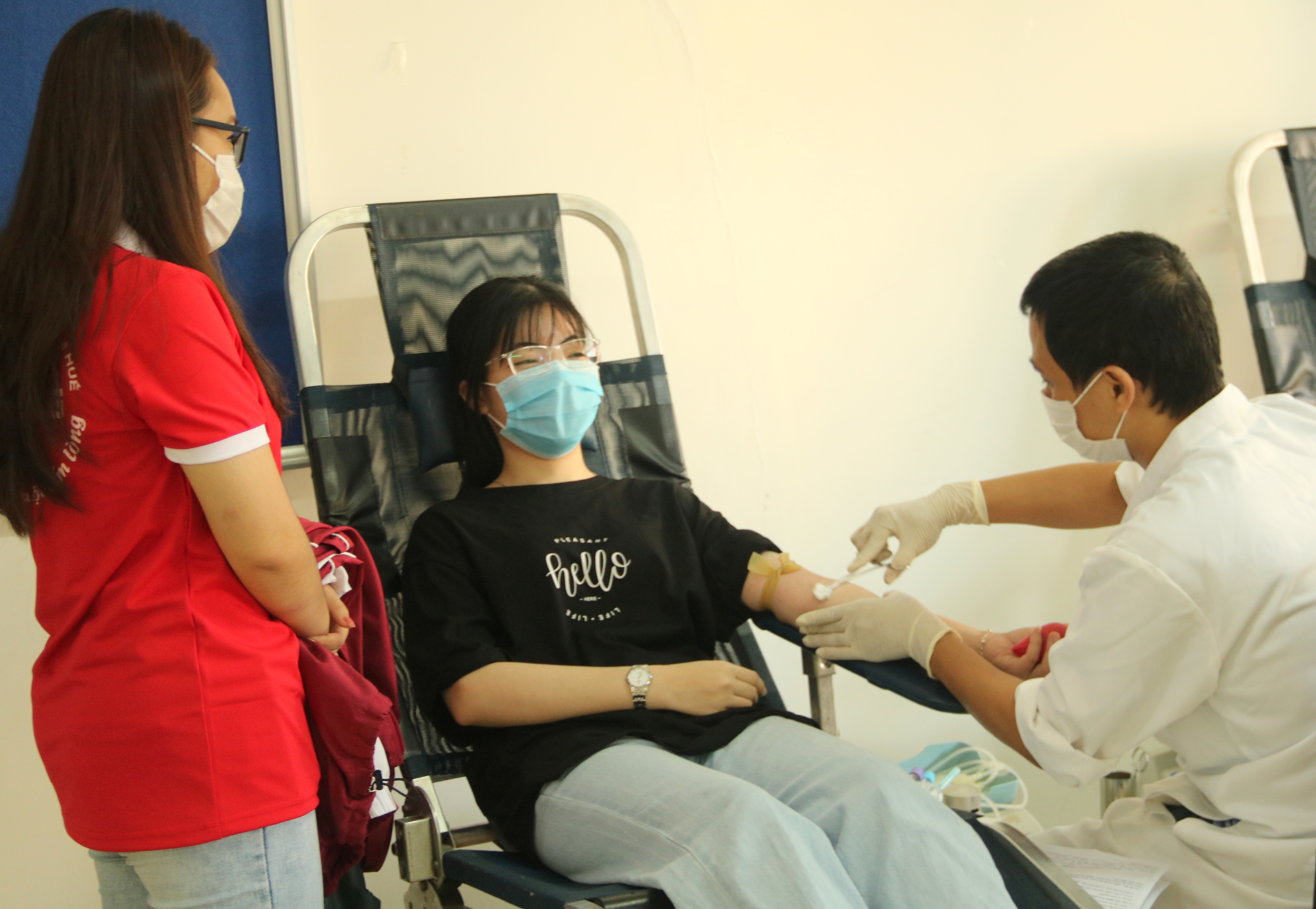 Tiếp nhận gần 200 đơn vị máu từ sinh viên Trường đại học Sư phạm