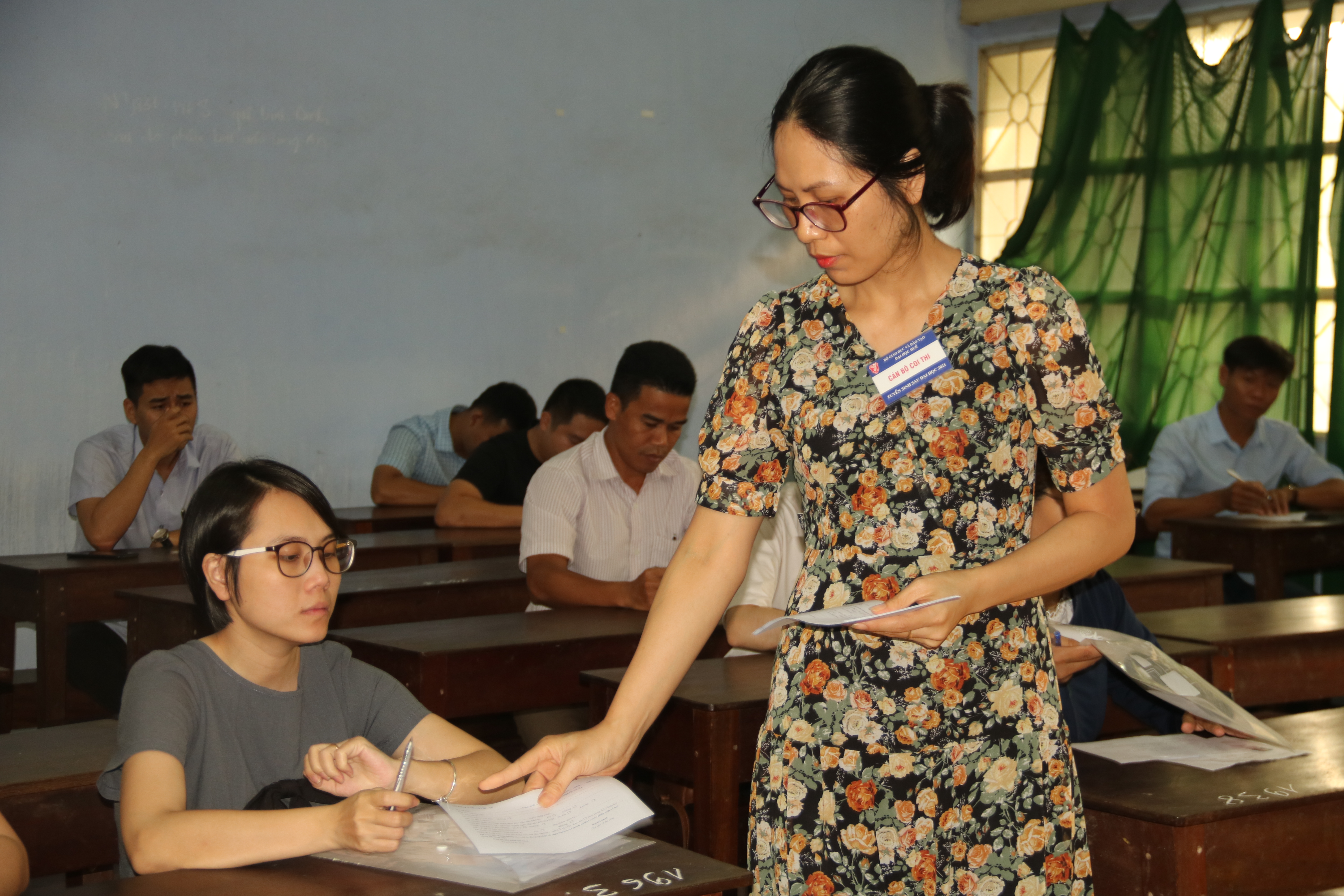 Hơn 2 300 thí sinh dự thi kỳ thi cao học của Đại học Huế