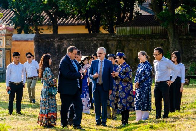 The Federal Republic of Germany continues to support the restoration of Hue heritage