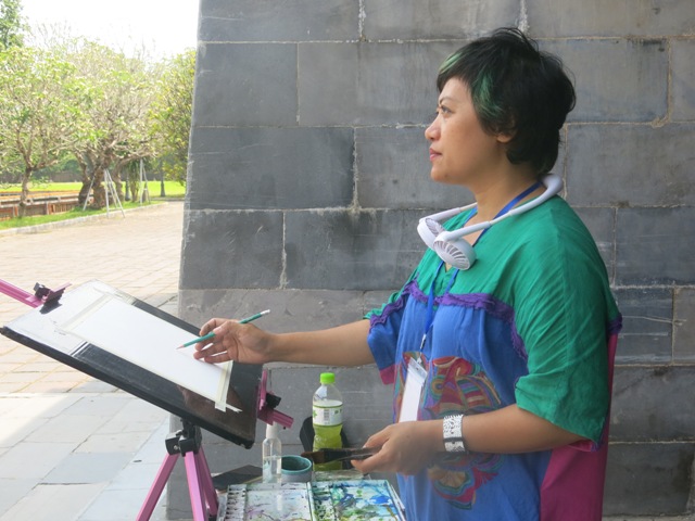 Ký họa di sản Huế