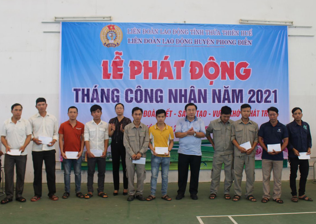 Phong Điền phát động hưởng ứng “Tháng công nhân”