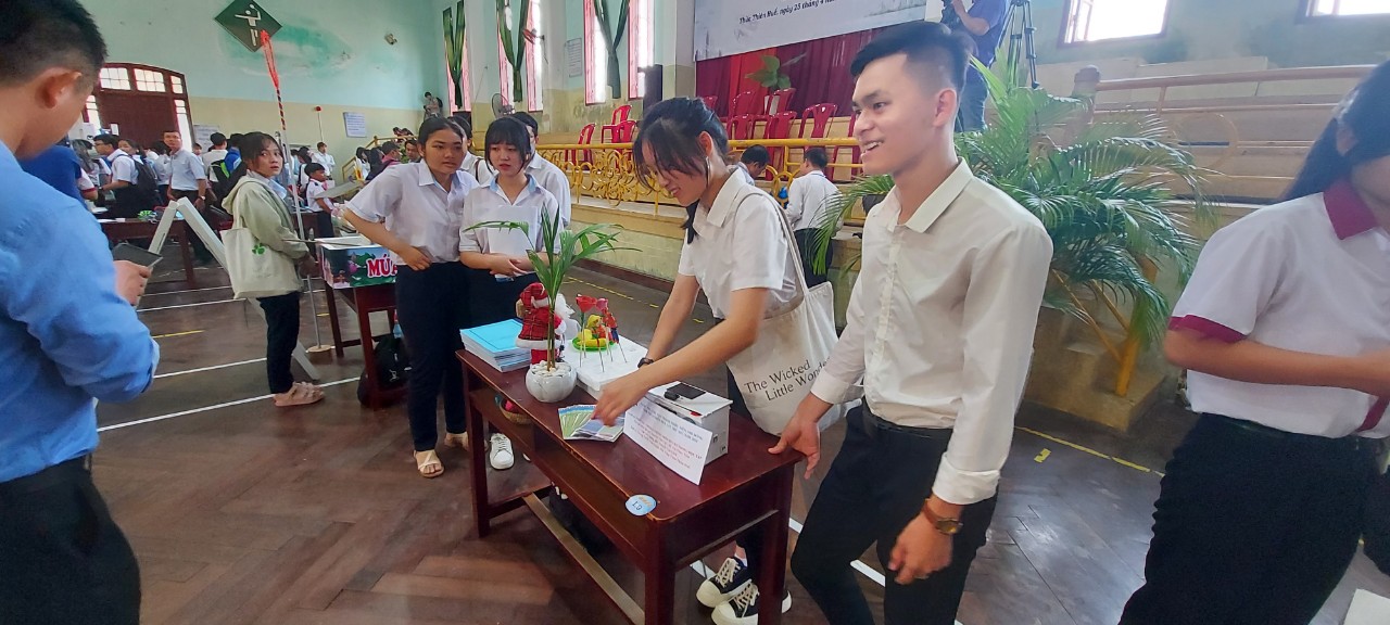 162 đề tài tham gia cuộc thi sáng tạo thanh thiếu niên, nhi đồng tỉnh